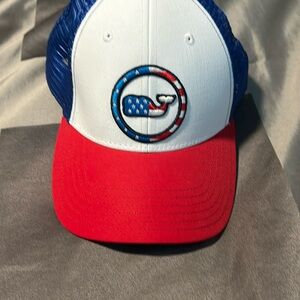 American flag vineyard vines hat